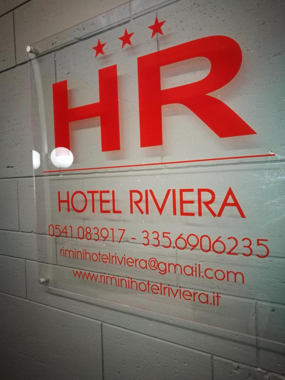 Hotel Riviera Rimini Kültér fotó